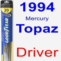 MERCURY TOPAZ DRIVER WIPER BLADE - HYBRID