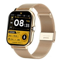 Y Smart Watch Višenamjenski korak Broj punog dodirnog ekrana casual bt poziva sportske fitness pametni ručni sat za iOS Golden Pinshui