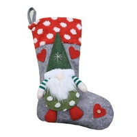 Božićna čarapa čarobnjačka bombona poklon torba Kontejnerski stablo viseći privjesak Ornament