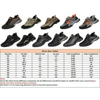 Tenmi Unizno zaštićeno čizme otporne čizme otporne na čipke čipke sigurnosne cipele čelične nožne cipele