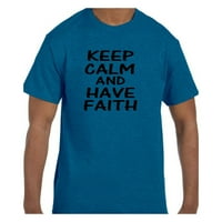 Kršćanska religijska majica se smiri i ima vjeru