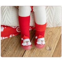 Dječja dječja dječja dječja dječaka Božićni 3D crtani klizač čarape cipele preraču