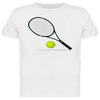 Teniski reket i kugla grafička majica Muškarci -Mage by Shutterstock, muški veliki