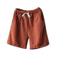 Splice Comfy struk hlače Shorts Labavi elastični džepovi ženske povremene hlače za crtanje plus veličine