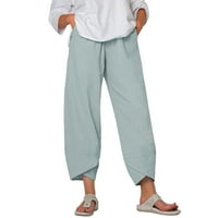 Poslovne casual pantalone za žene Ženske hlače Ležerne prilike na ženskim hlačama Pamuk Svakodnevno