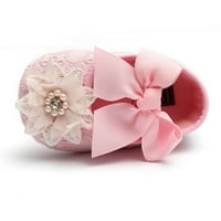 Zupara Baby Girl Feat cvijeće Bowknot Crib cipele čipke cvjetne cvjetne trake za glavu za glavu