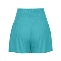 Ljetno čišćenje Atletski kratke hlače za žene za žene Džepne sportske kratke hlače Gym elastične kratke