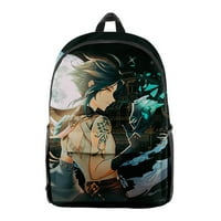 Genshin Impact Xiao Backpacks patentna modna školska torba Daypack Unisex