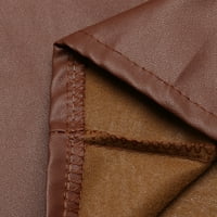 Fufitet ženske dugih rukava gumba Cardigan majice modni kaput sa čvrstim vrhovima sa džepom