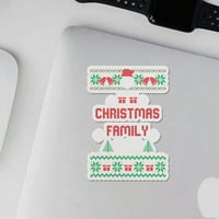 Angdest klupske naljepnice naljepnice Božićne porodice premium za laptop p
