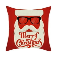 Božićni jastuk navlake Santa Claus jastučnice za snjegović jastuci za bacanje navlake veseli božićni
