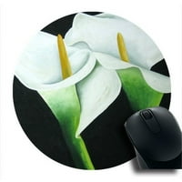 Popcratiation Calla Lily Cvijeće okrugle jastučiće miša Igrački podlozi 7,87x