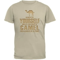 Uvek budite sami majica za odrasle kamile - X-Large