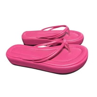 Plus size kućne papuče za žene Žene ljetne boje casual udobne papuče Debele dno Flip flops papuče sandale