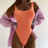 Aaiymet ženska kupaći kostimi Tummy High Struk kupaći kostim omotač za kopanje Monokini kupaći kostimi