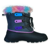 Cookie's Girls 'Fau Fur duge čizme za snijeg - sivo više, mladi