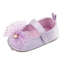 Neumjerni toddler unise baby sandal lavanda djevojke djevojke djevojke jedne cipele mrežice lukknot