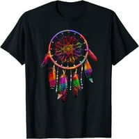 Šareni sanjarski perje Plemal TRIMal Indijanka Indijska majica