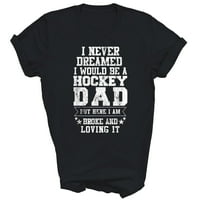 Hockey Tata smiješan dan otac tata tata majica unise