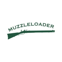 MuzzleLoader naljepnica naljepnica Die Die Cut - samoljepljivi vinil - Vremenska zaštitna - izrađena