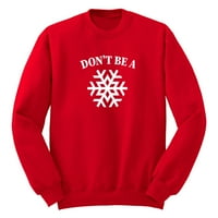 Xtrafly unise Unise Ne budi pahuljica božićne džemper poklon zimski muškarci za žene posade