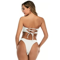 Ženski kupaći kostimi Tummy Control Bikini High Struk Tummy Control Dvije kupaće kostime za žene