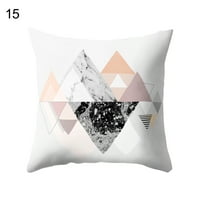 Heyii nepravilni geometrijski uzorak jastuk bacač bacač Cushion Cover Home Office Decor 15