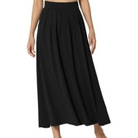Ličnost Retro pune suknje u boji jednostavna i osjetljiva dizajnerska suknja za kupanje za žene duge suknje