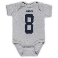Novorođen i novorođenčad Mitchell & Ness Troy Aikman Heather Grey Dallas Cowboys Penzionirani reprezentacija
