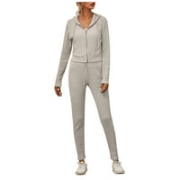 Dame Dukset Solies Sport Jogger Hlače Elastične trendi hlače za teretanu vježbanje casual rastezljive