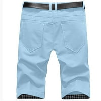 Giligiliso muške plus veličine Teretne kratke hlače sa više džepova opuštene ljetne hlače za plažu hlače
