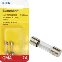 Busmannn 7a GMA Glass Tube Electronic Fuse