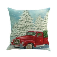 Gersome Merry Božićni ukrasni jastuk navlake za jastuke FLA CHINGLE DECORACES LUMBAR jastuk za kućište