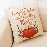 Poklopac poklopca navlake za jesen bacanje bundeve kućni jastuk jastuk kauč kafe