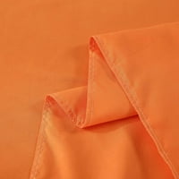 Broj prebrojavanja niti DEPET Džep Egipatska pamučna boja narančasta kruni veličine kralj