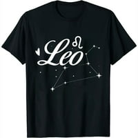 LEO horoskopski znak - astrologija astrololog horoskopske majice kratkih rukava sa hladnim uzorcima
