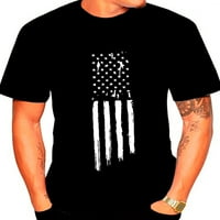 Glonme Muške patriotske baggy bluze casual sportske majice Dan nezavisnosti Radni majice Pulover