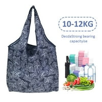 Dabuliu modni džep za višekratnu torbu za višekratnu torbu Ekološka torba Ženska torba za ramena torba torba Organizator torba