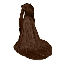 Ženska modna haljina s dugim rukavima dress dress duljina Cosplay haljina poklon na caringu