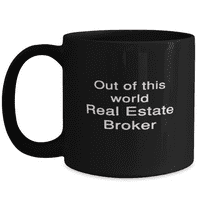 Funny broker za broker za nekretnine 15oz crna - od ovog svjetskog brokera za nekretnine - jedinstveno