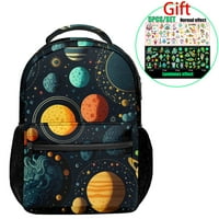 Space Universe Style Paketible Backpacks, Bookbag, sladak ruksak za školu, srednjoškolska ruksaka za dječake