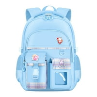 Dječji ruksaci za djevojčice, školske torbe za ruksak velikih kapaciteta za tinejdžersku travu, laptop