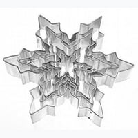 Snowflake od nehrđajućeg čelika Kolači za kolačiće za pečenje kalupa za kuhanje
