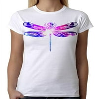 Juniorski Galaxy Tribal Dragonfly B bijeli majica Srednja