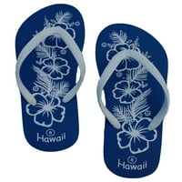 Žene i djevojke Havaii Beach Sliper Sandals Flip Flops Royal Blue Veličina 10