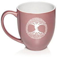 Celtic Drvo života Irski simbol keramičke šalice za kafu poklon čaj za nju, on, žene, muškarce, sestru,