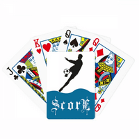 Sport fudbalskog druženja za nogometni original poker igračke kartice INDE IGRE