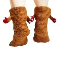 Gwiyeopda Životinjske čarape za žene za žene Dječje krokodile Jelo čarape za noge 3D čarape