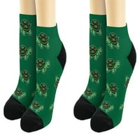 THEAGAGAGA HABINA SOCKS Zelena kornjača čarapa za kornjače povezane poklone Slatka kornjača poklon set