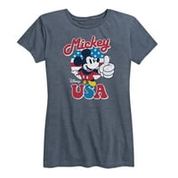 Disney - Americana - Mickey Mouse USA zastava - Grafička majica s kratkim rukavima